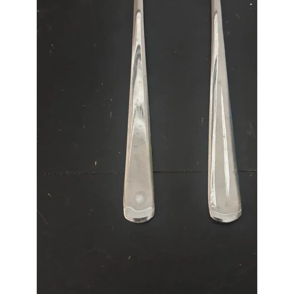 Set of 3 Endurance Stainless China 6” Bouillon Soup Spoons Stainless Steel